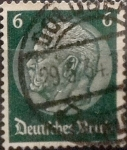 Stamps Germany -  Intercambio 0,20 usd 6 pf 1933