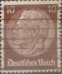 Stamps Germany -  Intercambio 0,20 usd 10 pf 1933