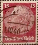 Stamps Germany -  Intercambio 0,20 usd 15 pf 1933
