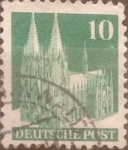 Stamps Germany -  10 pf 1948