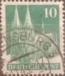 Stamps Germany -  Intercambio 0,20 usd 10 pf 1948