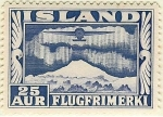 Stamps : Europe : Iceland :  Aurora Boreal
