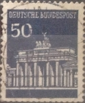 Stamps Germany -  Intercambio 0,30 usd 50 pf 1966