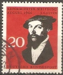 Stamps Germany -  ALIANZA  REFORMADA  MUNDIAL.  JOHN  CALVIN.