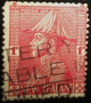 Stamps New Zealand -  king George V