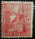 Stamps : Oceania : New_Zealand :  king George V