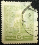 Stamps Poland -  Poznan Town Hall