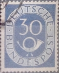 Stamps Germany -  Intercambio 0,30 usd 30 pf 1951