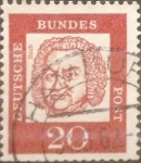 Stamps Germany -  Intercambio 0,20 usd 20 pf 1961