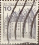 Stamps Germany -  Intercambio 0,20 usd 10 pf 1977