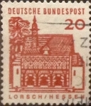 Stamps Germany -  Intercambio 0,20 usd 20 pf 1964