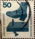 Stamps Germany -  Intercambio 0,20 usd 50 pf 1971