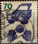 Sellos de Europa - Alemania -  Intercambio 0,30 usd 70 pf 1971