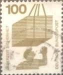 Stamps Germany -  Intercambio 0,20 usd 100 pf 1971