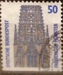 Stamps Germany -  Intercambio ma2s 0,20 usd 50 pf 1987