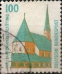 Stamps Germany -  Intercambio 0,20 usd 100 pf 1987