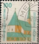 Stamps Germany -  Intercambio 0,20 usd 100 pf 1987