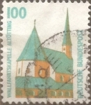 Stamps Germany -  Intercambio 0,20 usd 100 pf 1987