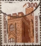 Stamps Germany -  Intercambio 0.20 usd 300 pf 1987