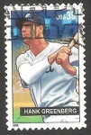 Stamps United States -  Hank Greenberg, jugador de beisbol
