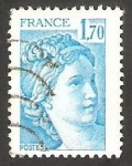 Stamps France -  1976 - Sabine de Gandon