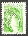 Sellos de Europa - Francia -  1977 - Sabine de Gandon