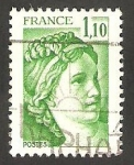 Stamps France -  2058 - Sabine de Gandon