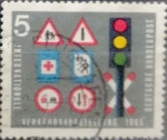 Stamps Germany -  Intercambio 0,20 usd 5 pf 1965