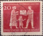 Stamps Germany -  Intercambio 0,30 usd 20 pf 1963