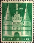 Stamps Germany -  Intercambio jxi 0,20 usd 1 mark 1948