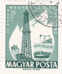 Stamps Hungary -  Pozos petrolíferos