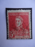 Stamps Argentina -  General José de San Martín 1778-1850