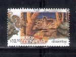 Stamps America - Mexico -  México conserva desiertos