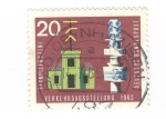 Stamps Germany -  Exposición internacional de transportes