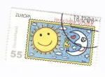 Stamps Germany -  Saludos cordiales