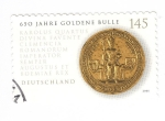 Sellos de Europa - Alemania -  650 años del niño dorado