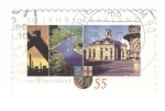 Stamps Germany -  50 años de Saarland