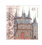 Sellos de Europa - Alemania -  500 años de Rathaus Frahkemberg