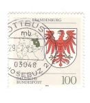 Stamps Germany -  Escudo de Brandenburgo