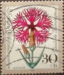Stamps Germany -  Intercambio jxi 0,25 usd 30+15 pf 1974