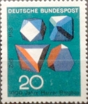 Stamps Germany -  Intercambio 0,20 usd 20 pf 1968