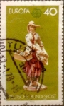 Stamps Germany -  Intercambio 0,20 usd 40 pf 1976