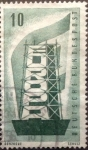 Stamps Germany -  Intercambio 0,20 usd 10 pf 1956