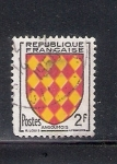 Sellos de Europa - Francia -  Escudo de armas de la antigua provincia de Angoumois