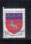 Stamps France -  Escudo de armas de la Ciudad de Saint Lo