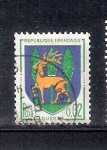 Stamps France -  Escudo de armas de la Ciudad de Gueret