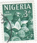 Stamps Africa - Nigeria -  Artesano