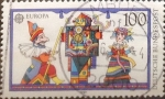 Sellos de Europa - Alemania -  Intercambio 0,30 usd 100 pf 1989