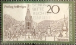 Stamps : Europe : Germany :  Intercambio 0,20 usd 20 pf 1970