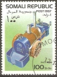 Stamps Somalia -  LOCOMOTORA  DIETZ  1832.